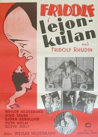 Постер: Fridolf i lejonkulan