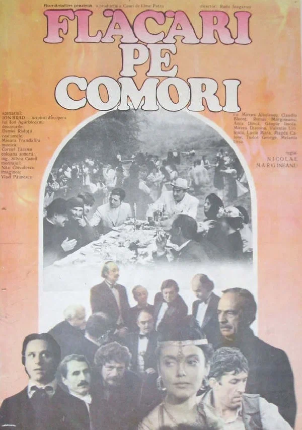 Постер: Flăcări pe comori
