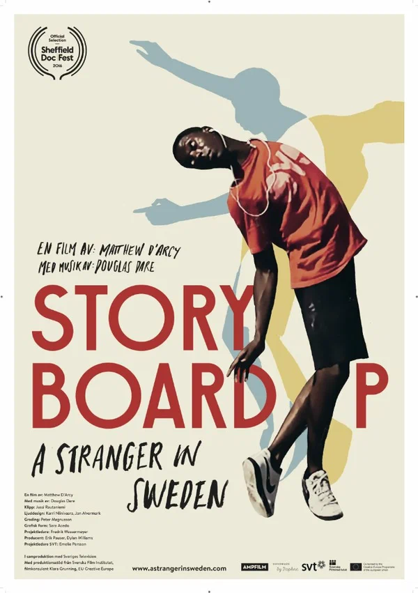 Постер: Storyboard P, a Stranger in Sweden