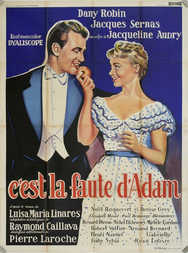 Постер: C'est la faute d'Adam