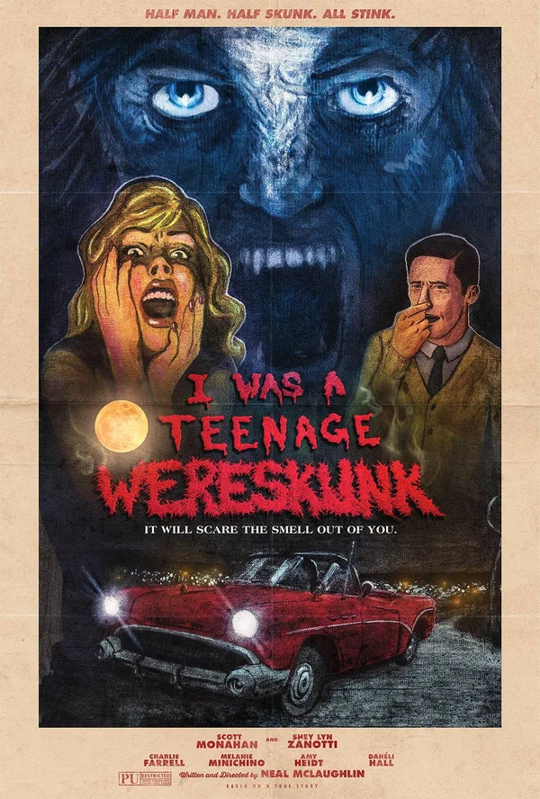 Постер: I Was a Teenage Wereskunk