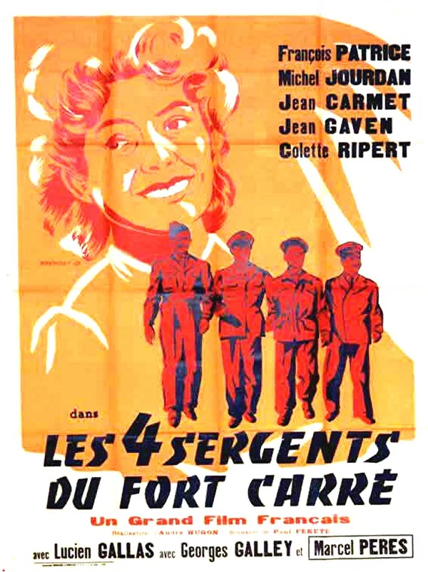 Постер: Les Quatre Sergents du Fort Carré