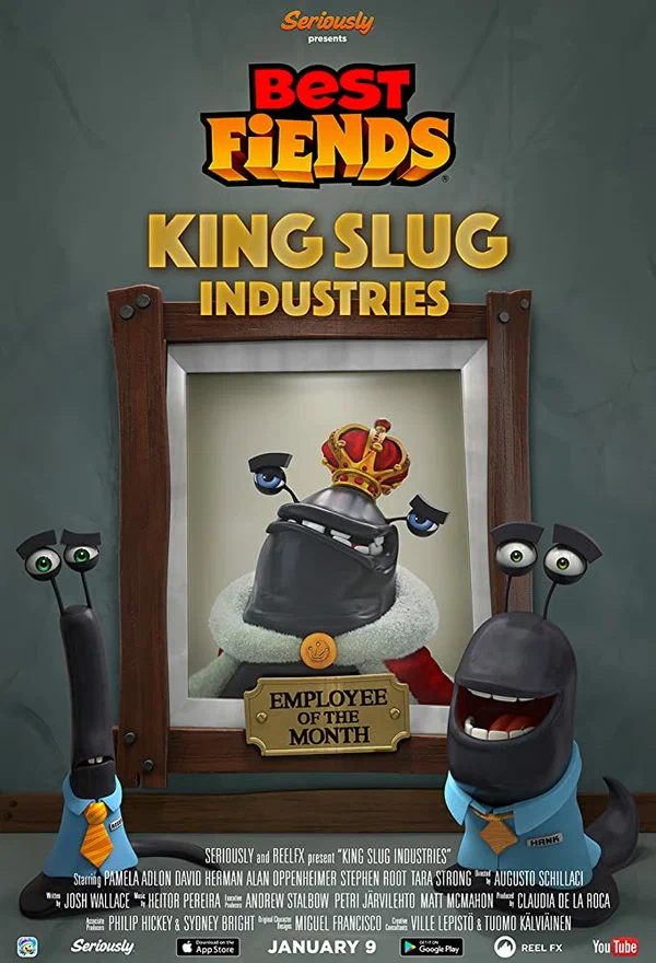 Постер: Best Fiends: King Slug Industries