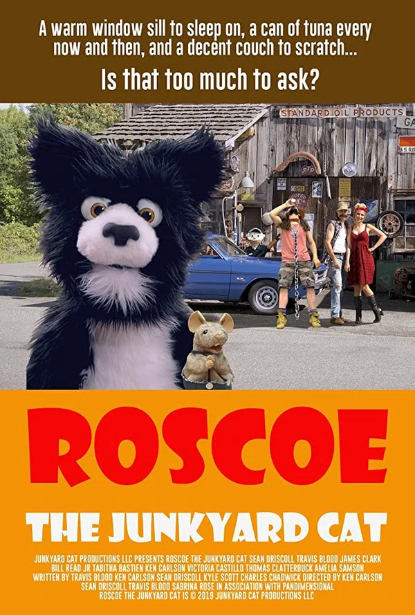 Постер: Roscoe the Junkyard Cat