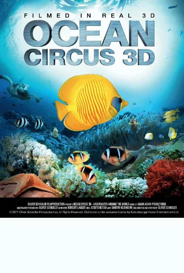 Постер: Ocean Circus 3D: Underwater Around the World