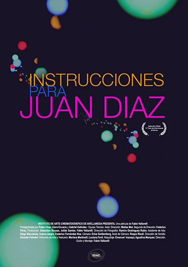 Постер: Instrucciones para Juan Díaz