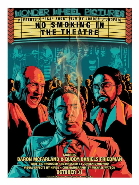 Постер: No Smoking in the Theatre