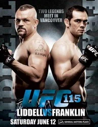 Постер: UFC 115: Liddell vs. Franklin