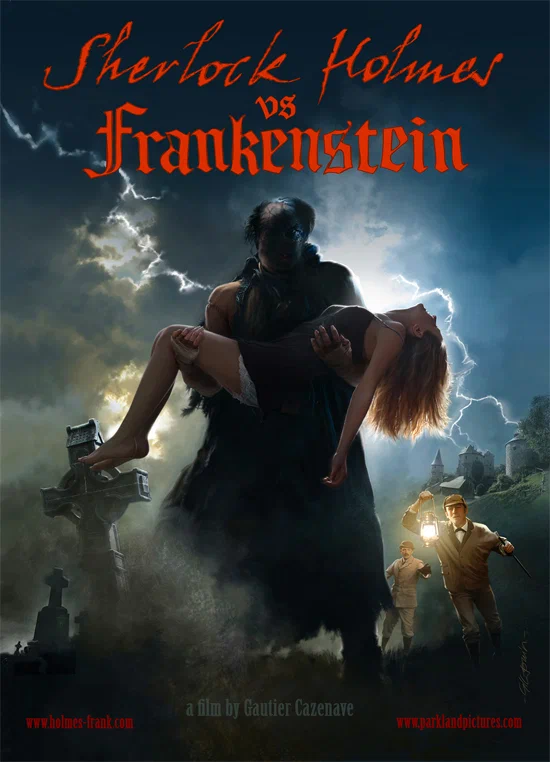 Постер: Sherlock Holmes vs Frankenstein