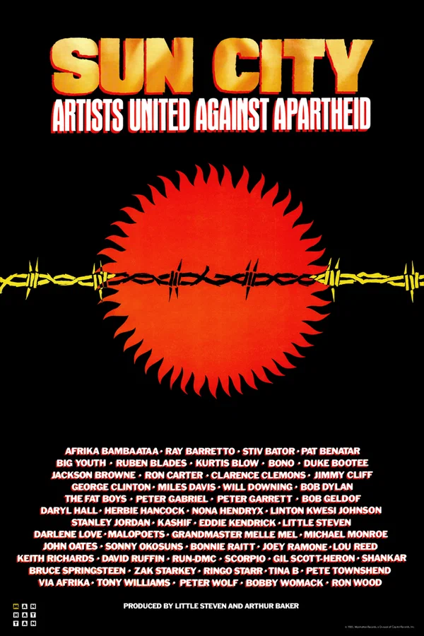 Постер: Artists United Against Apartheid: Sun City