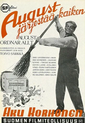 Постер: August järjestää kaiken