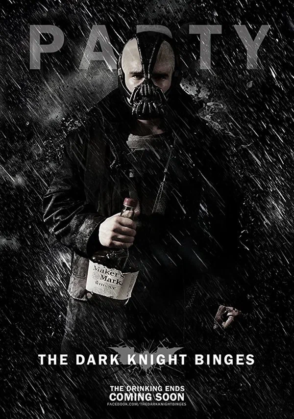 Постер: The Dark Knight Binges