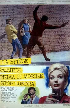Постер: La Sfinge sorride prima di morire - Stop Londra