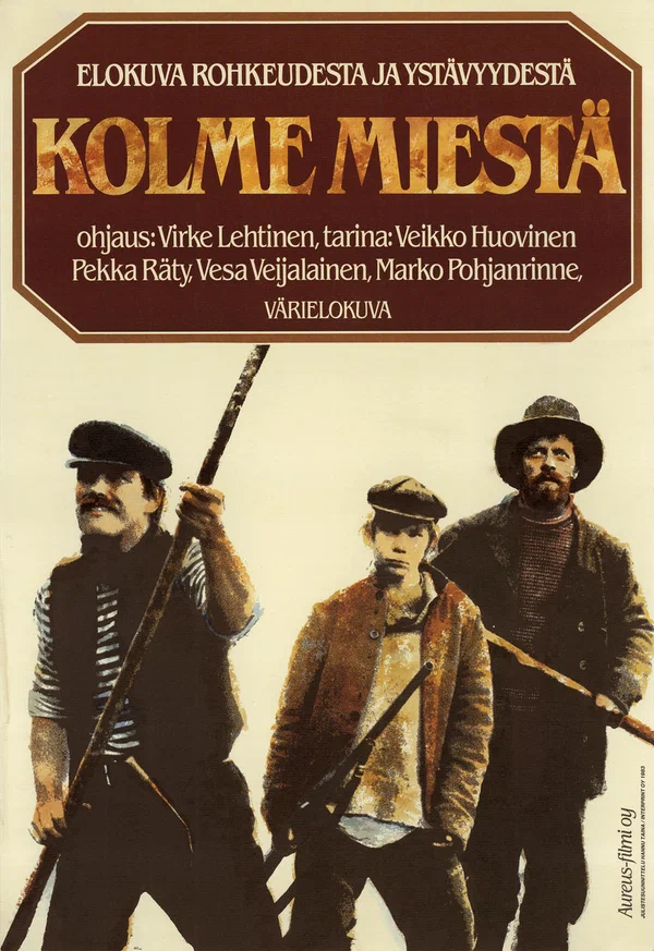 Постер: Kolme miestä