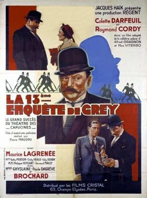 Постер: La treizième enquête de Grey