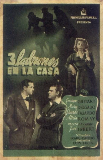 Постер: Tres ladrones en la casa
