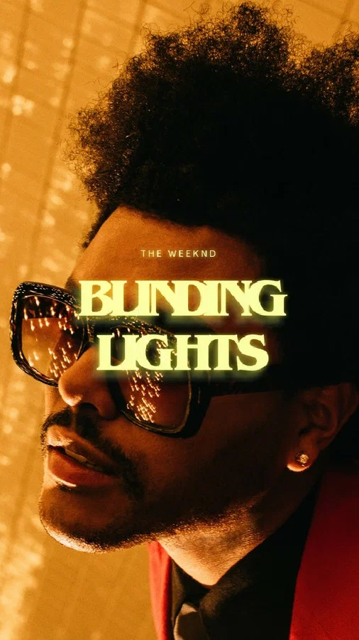Постер: The Weeknd: Blinding Lights