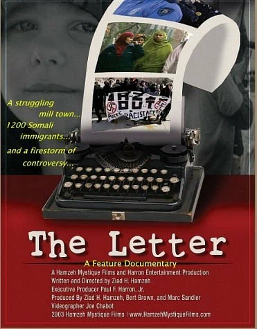 Постер: The Letter: An American Town and the «Somali Invasion»