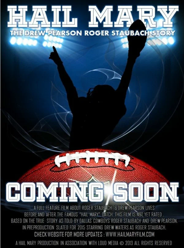Постер: Hail Mary: The Drew Pearson Roger Staubach Story