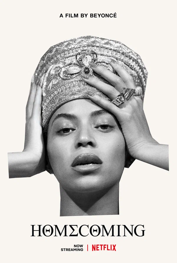 Постер: HOMECOMING. Фильм Beyoncé