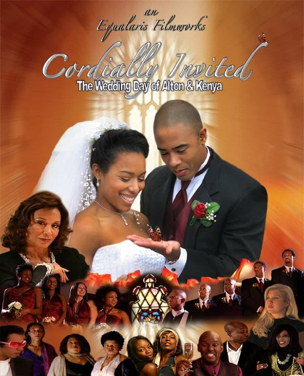 Постер: Cordially Invited- the Wedding Day of Alton & Kenya