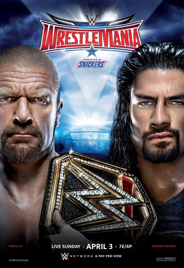 Постер: WWE РестлМания 32