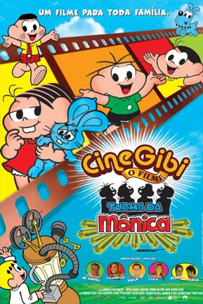 Постер: Turma da Mônica em Cinegibi: O Filme