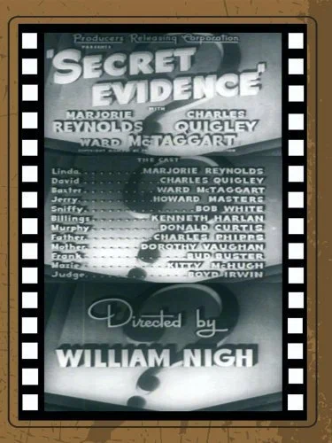 Постер: Secret Evidence