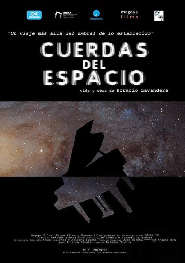 Постер: Cuerdas del Espacio, Un recorrido por la obra de Horacio Lavandera