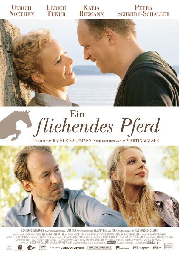 Постер: Ein fliehendes Pferd
