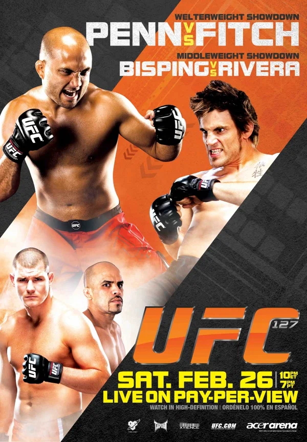 Постер: UFC 127: Penn vs. Fitch
