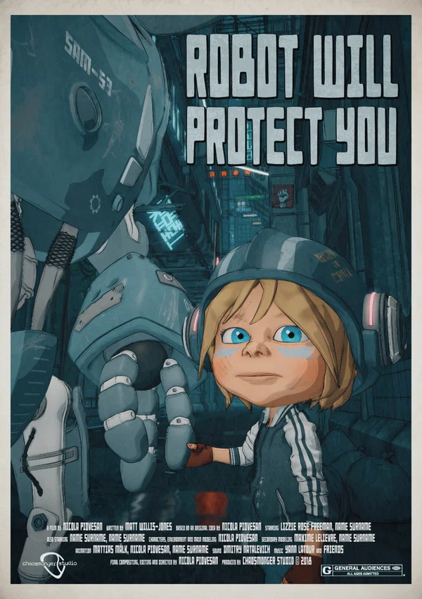 Постер: Robot Will Protect You