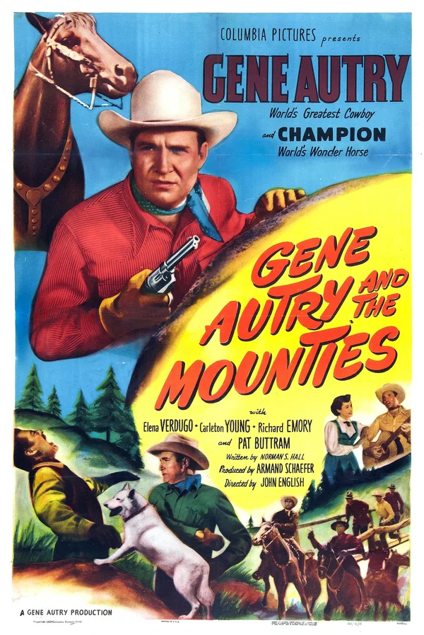 Постер: Gene Autry and the Mounties