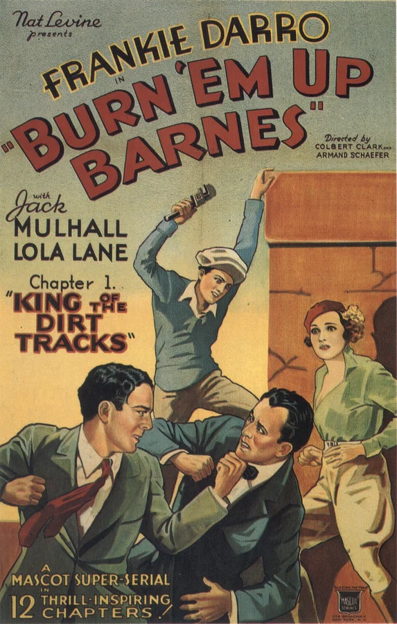 Постер: Burn 'Em Up Barnes