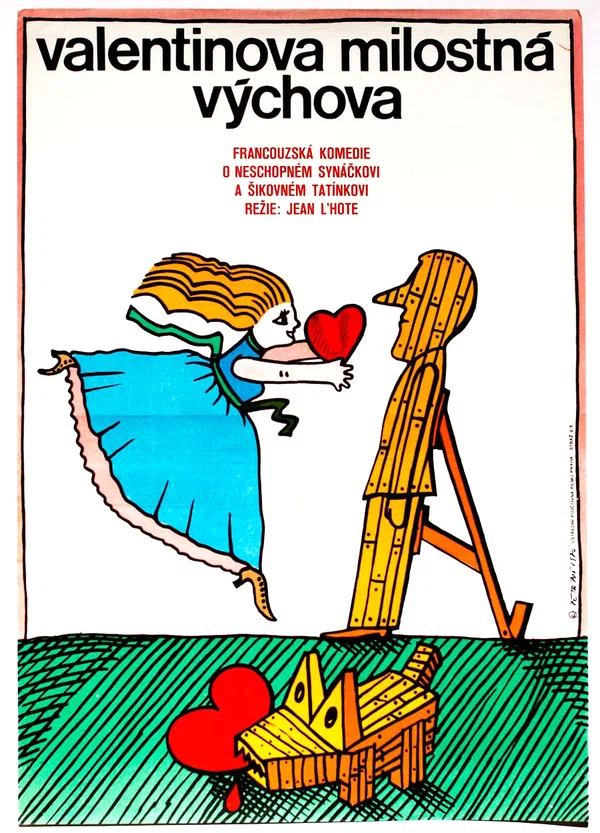 Постер: L'éducation amoureuse de Valentin