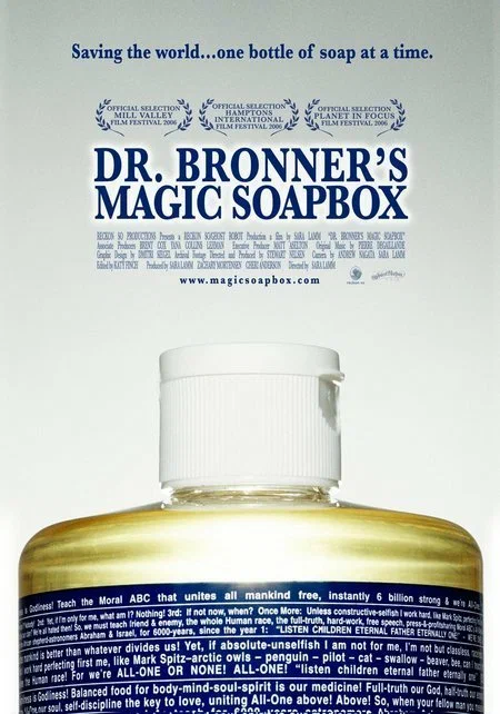 Постер: Dr. Bronner's Magic Soapbox
