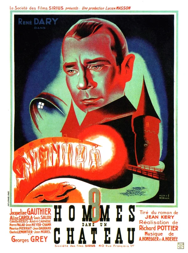 Постер: Huit hommes dans un château