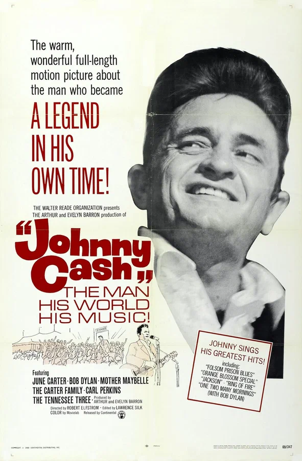 Постер: Johnny Cash: The Man, His World, His Music