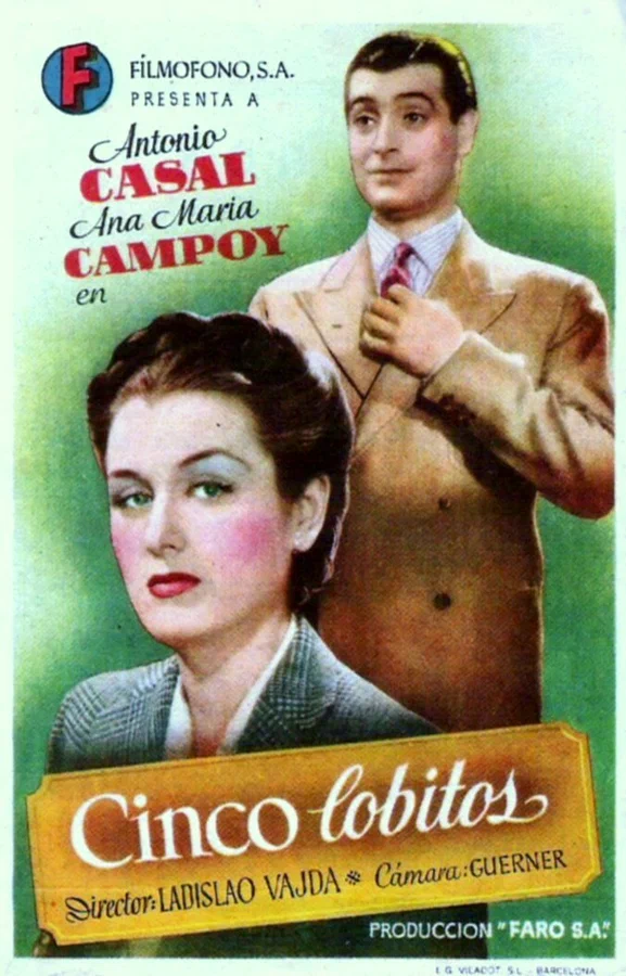 Постер: Cinco lobitos