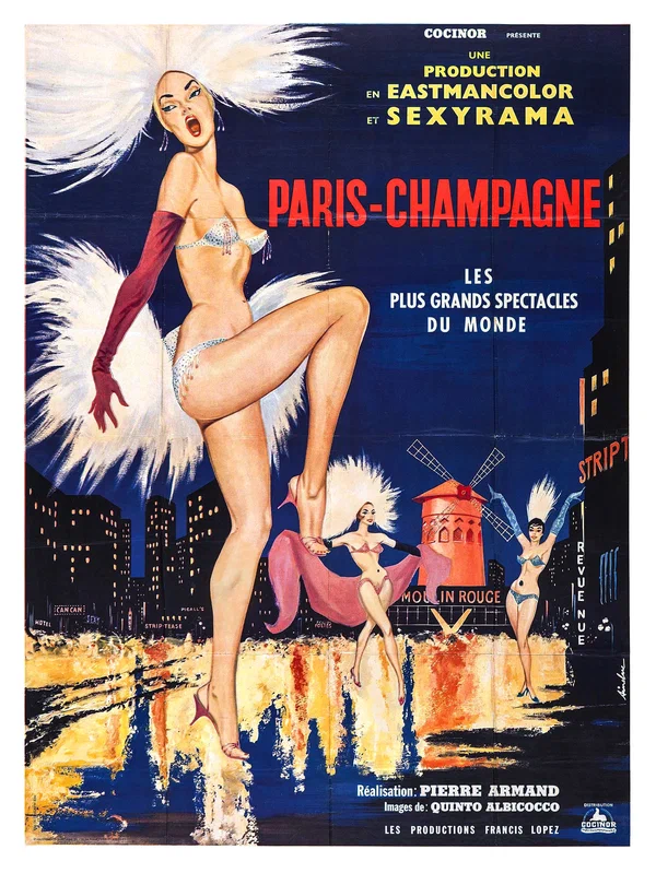 Постер: Paris champagne