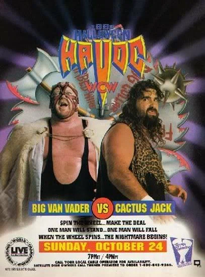 Постер: WCW Разрушение на Хэллоуин