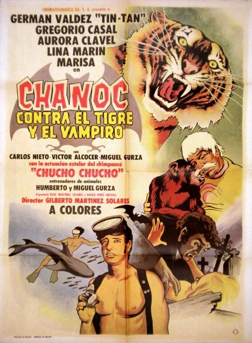 Постер: Chanoc contra el tigre y el vampiro