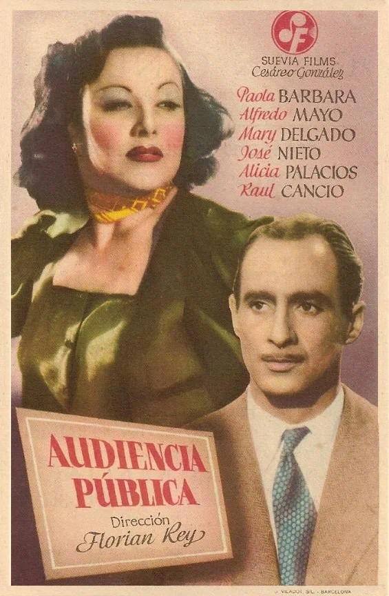 Постер: Audiencia pública