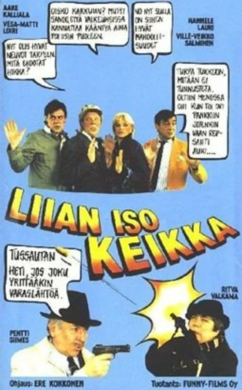 Постер: Liian iso keikka