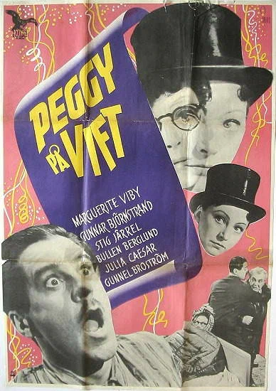 Постер: Peggy på vift