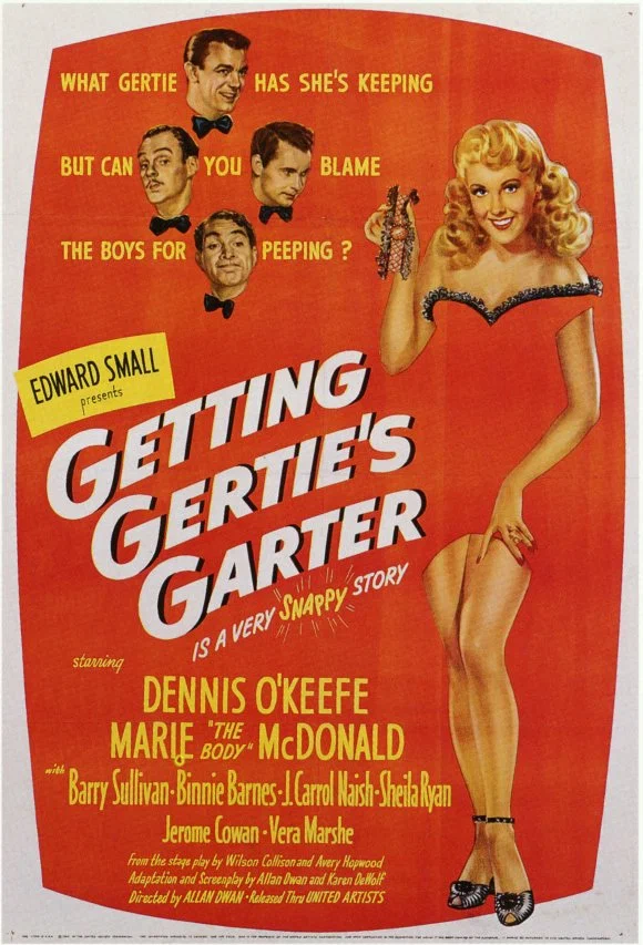 Постер: Getting Gertie's Garter
