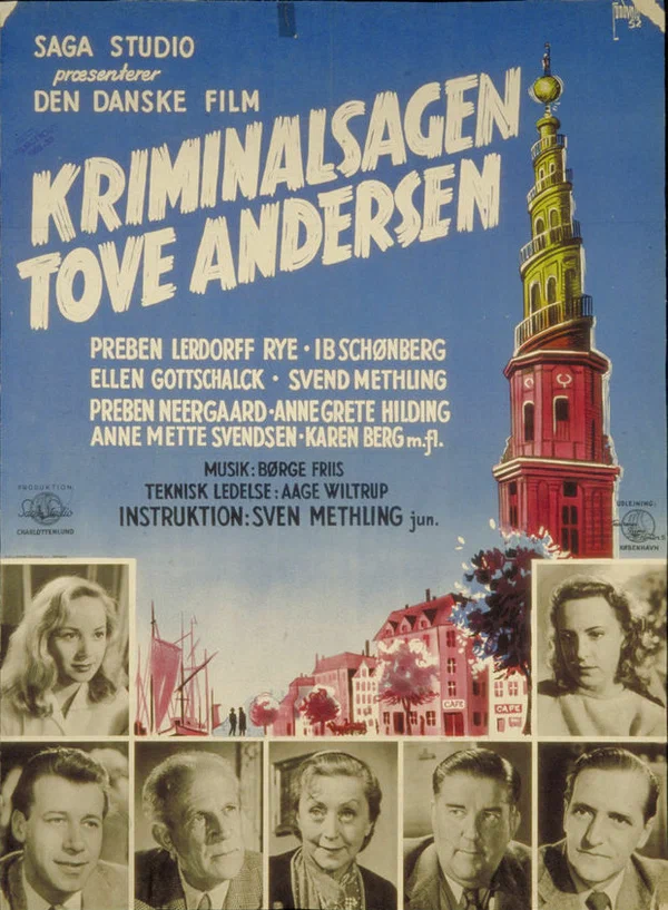 Постер: Kriminalsagen Tove Andersen