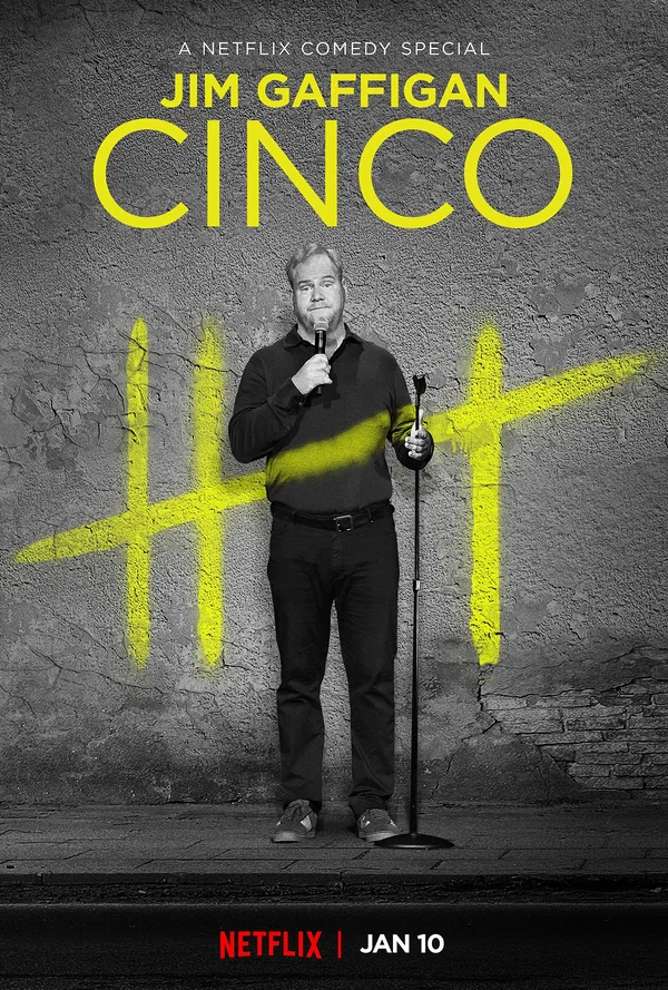 Постер: Jim Gaffigan: Cinco