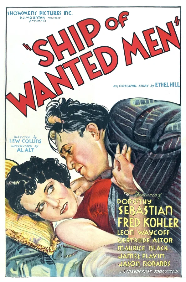 Постер: Ship of Wanted Men