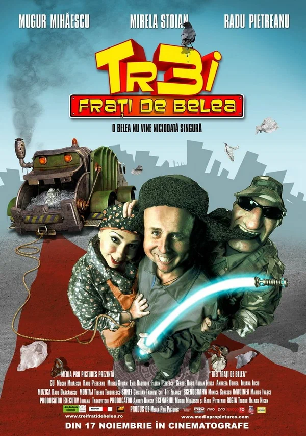Постер: Trei frati de belea